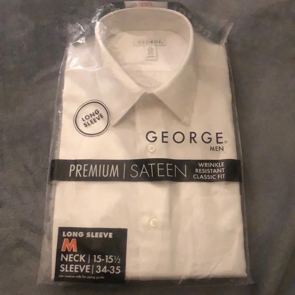 George | Shirts | George Premium Sateen Dress Shirt | Poshmark George | Shirts | George Premium Sateen Dress Shirt | Poshmark
